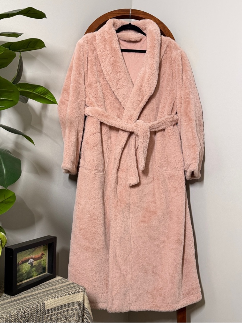 Minky Couture SMALL Pink Plush Robe